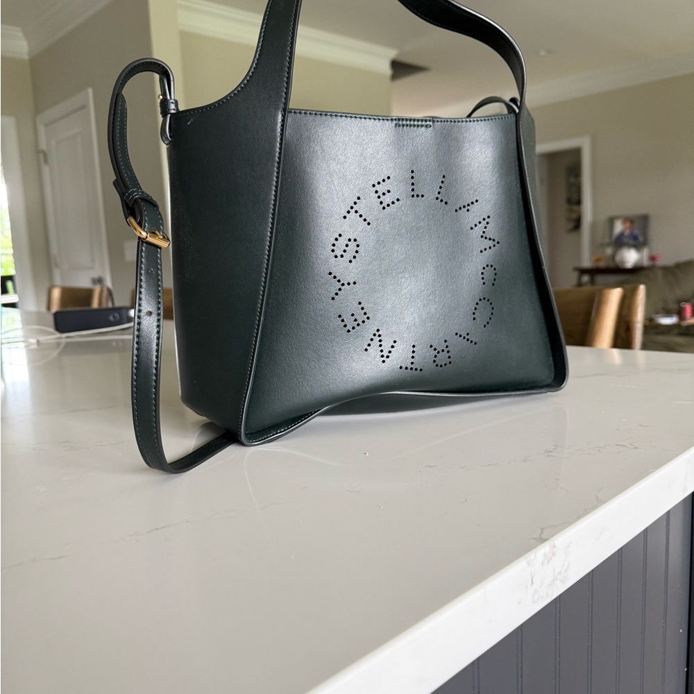 Stella McCartney Dark Green Shoulder Bag